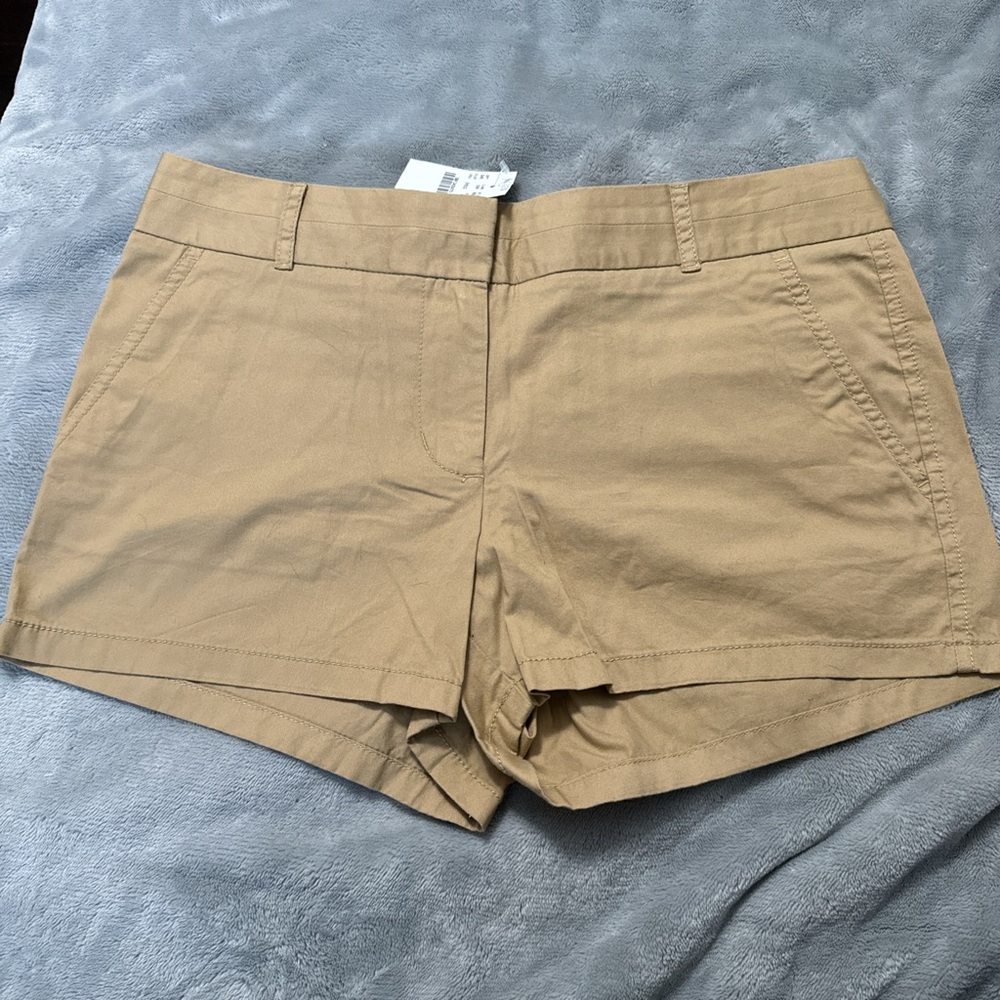 J Crew chino shorts khaki